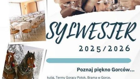 Sylwester w górach - bal - sauna - kulig - impreza integracyjna - Sylwester