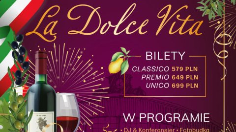 Bal Sylwestrowy "La Dolce Vita" - Stara Zajezdnia Kraków! - Sylwester
