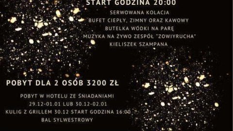 Sylwester w górach z kuligiem i balem | Złoty Kłos Łapsze Niżne - Sylwester