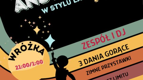 Andrzejki w stylu lat 70/80, tylko do  3 listopada 250 zł od osoby  - Sylwester