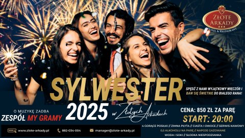 Bal Sylwestrowy w Złotych Arkadach - Sylwester