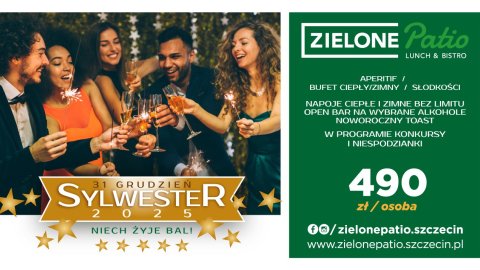 Sylwester w Zielonym Patio w Posejdonie - Sylwester