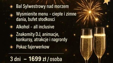 Pakiet Sylwestrowy z Balem. Willa Rawia 2- Rewal - Sylwester