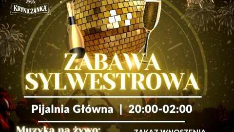 Sylwester w Pijalni Głównej w Krynicy-Zdroju - Sylwester