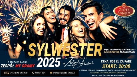 Bal Sylwestrowy w Złotych Arkadach - Sylwester