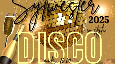 Sylwester 2025 w stylu Disco - Sylwester