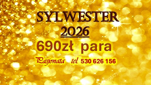 Sylwester promocyjna cena do 30.11 - Sylwester