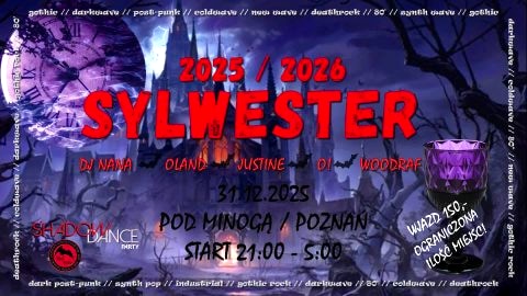 Sylwester 2025/2026 z Shadow Dance Party - Sylwester