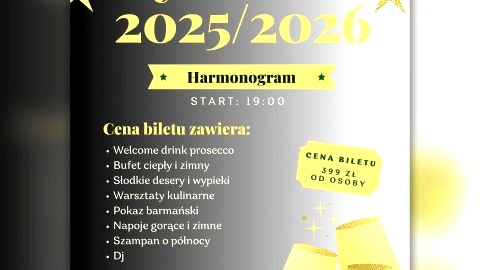 BAL SYLWESTROWY 2025 // GO COOK // WARSZTATY KULINARNE // ŚWIĘTUJ Z NAMI NOWY ROK 2026 - Sylwester