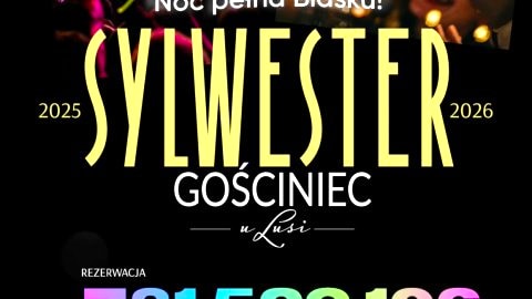 SYLWESTER 2025/2026 ? NAJLEPSZA ZABAWA W GŁOGOWIE! - Sylwester