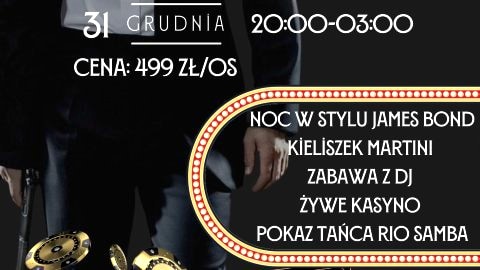Sylwester w stylu CASINO ROYALE! - Sylwester