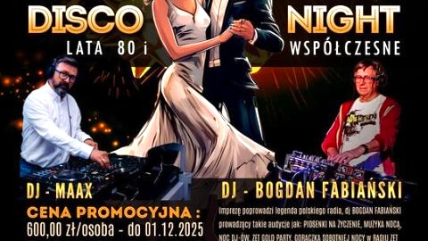Sylwester z DJ- Bogdanem Fabiańskim  Legenda Polskiego Radia  - Sylwester