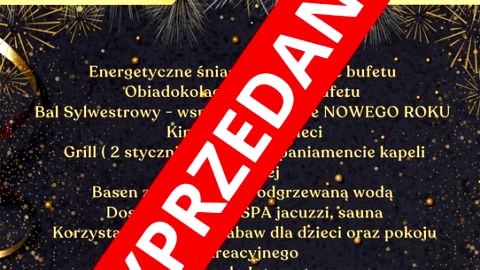 Wystrzałowy Pakiet Sylwestrowy 25/2026 - Sylwester