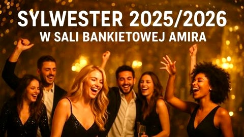 Sylwester 2025/2026 ? Warszawa | Sala Bankietowa AMIRA Angelika - Sylwester