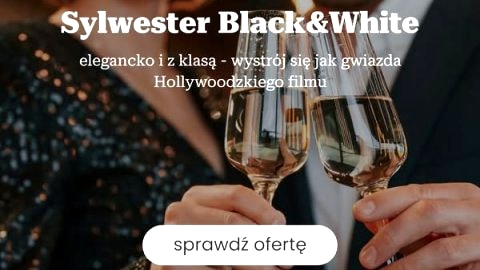 Zamek Janów Podlaski - Sylwester w barwach black & white - Sylwester