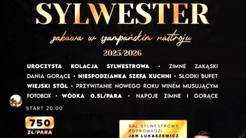 Sylwester w Sala Weselnej Magnat - Sylwester