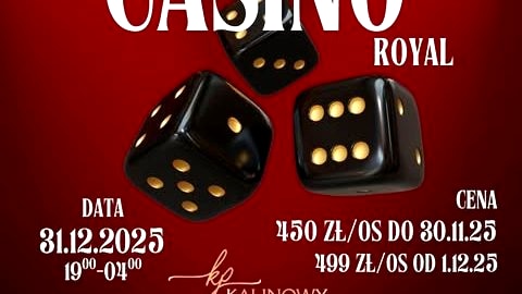 Sylwester w stylu CASINO ROYAL! - Sylwester
