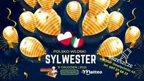 SYLWESTER POLSKO-WŁOSKI w Bistro Bilard - Sylwester
