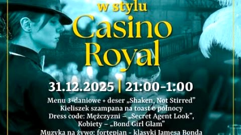 SYLWESTER W STYLU CASINO ROYAL - Sylwester
