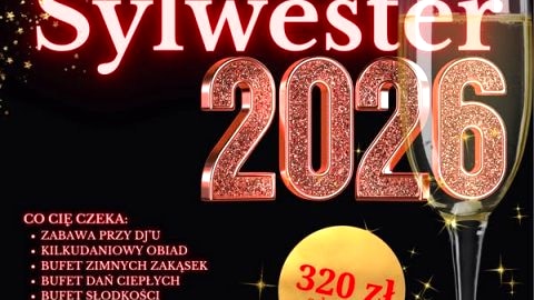 Bal Sylwestrowy z OPEN BAR w Restauracji Deptak - Sylwester