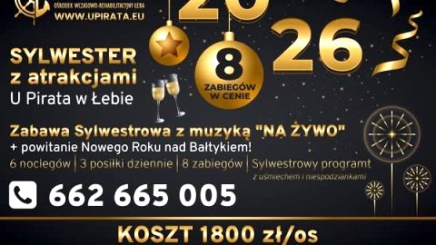 Sylwester z atrakcjami U Pirata - Sylwester