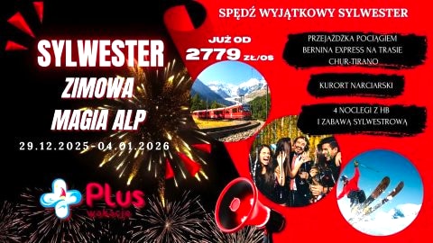 Zimowa magia Alp: Sylwester w Val di Sole i Bernina Express - Sylwester