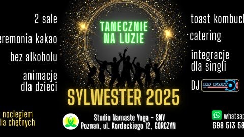 Sylwester na luzie i boso | Poznań | 1sala: Dance Party + 2sala: Kinder Party - Sylwester
