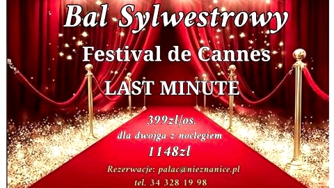 SYLWESTER 2025/2026  FESTIVAL DE CANNES - Sylwester