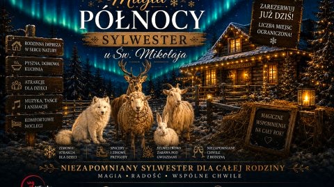 Pobyt sylwestr.2 db +posił+ warszt+imprez- Magia Północy Sylwester u śwMikołaja - Sylwester