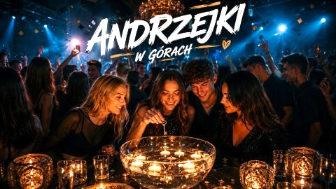 IMPREZOWE ANDRZEJKI W GÓRACH Z PARTY CAMP - Sylwester