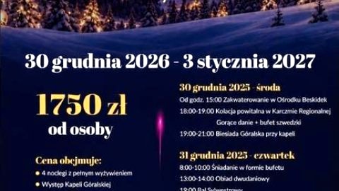 Pobyt Sylwestrowy w Beskidach Ośrodek Wypoczynkowy Beskidek - Sylwester