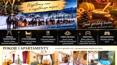 Bajkowy sylwester pod Tatrami - kulig, impeza!!! - Sylwester