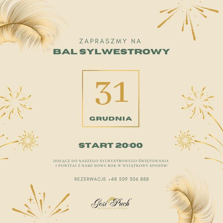 SYLWESTER W GĘSIM PUCHU 2025/2026