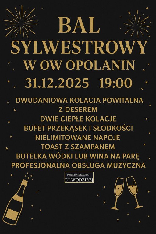 SYLWESTER NAD MORZEM - OPOLANIN (2-5 dni) 