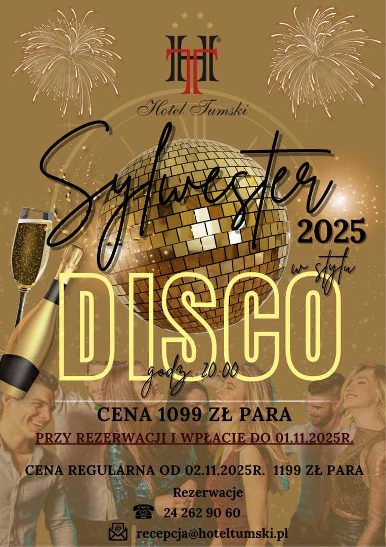 Sylwester 2025 w stylu Disco
