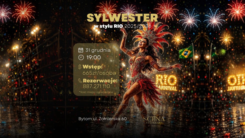SYLWESTER 2025/2026 w Scenie Kulinarnej!