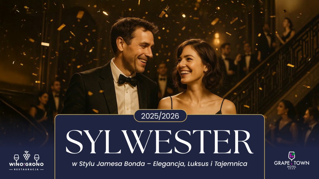 SYLWESTER W STYLU JAMESA BONDA | 2025/2026