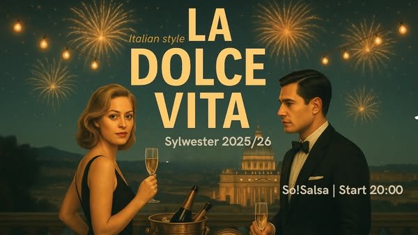 Sylwester w stylu La Dolce Vita!