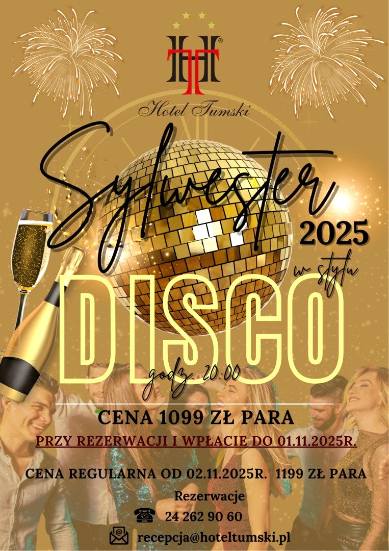 Sylwester 2025 w stylu Disco