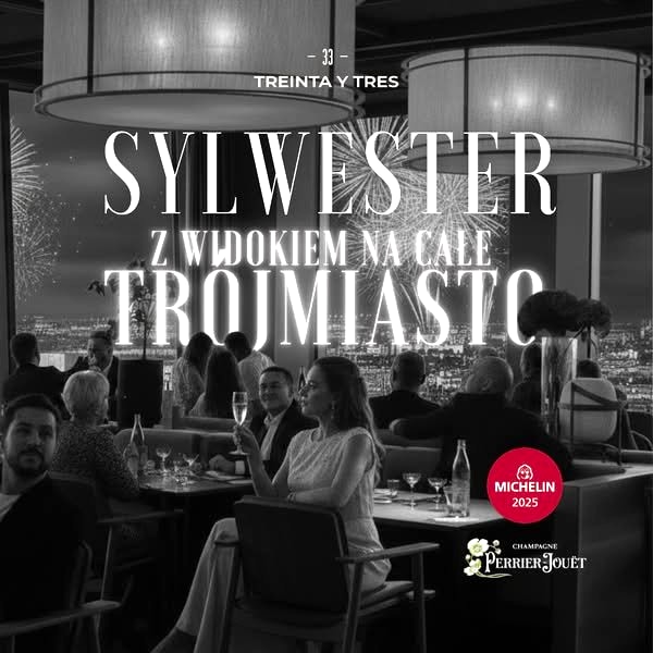 Sylwester w Trójmieście na 33. piętrze