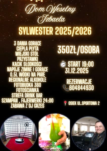 Sylwester Dom Weselny "Izabela"