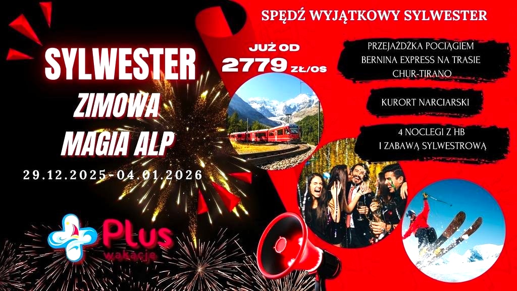 Zimowa magia Alp: Sylwester w Val di Sole i Bernina Express